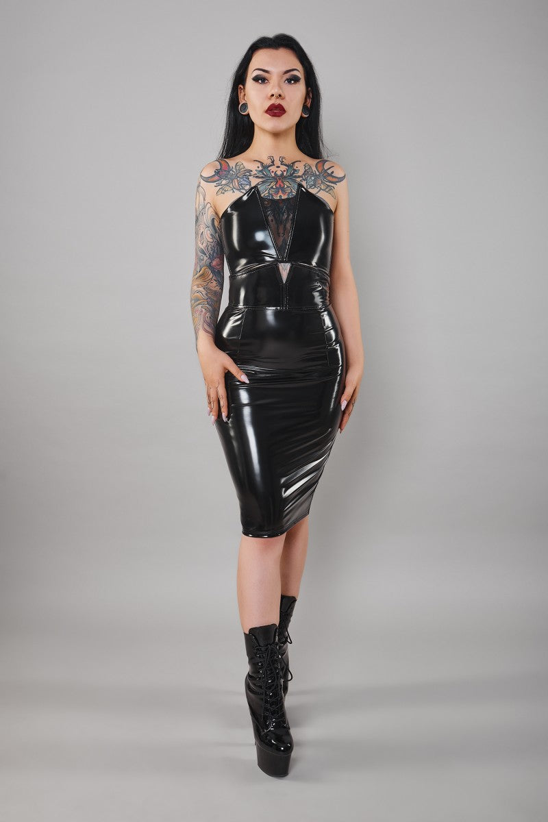 schwarzer Damen-Rock TDFinija001 von Demoniq Total Domination Collection schwarzer Damen-Rock TDFinija001 von Demoniq Total Domination Collection
